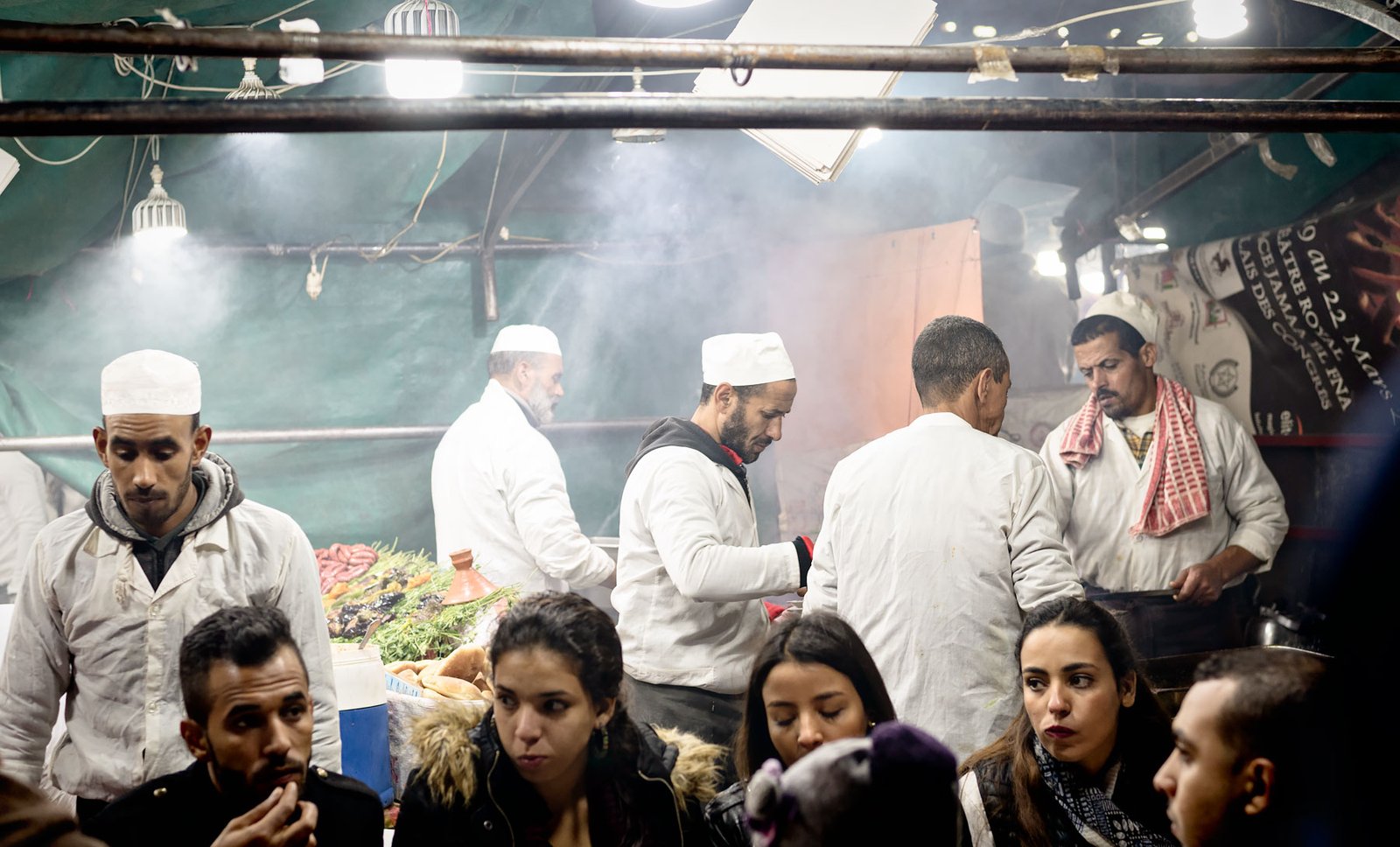 10 Amazing Things to Do in Marrakech (Marrakesh), Morocco - Food Stalls Night Market Djemaa El Fna
