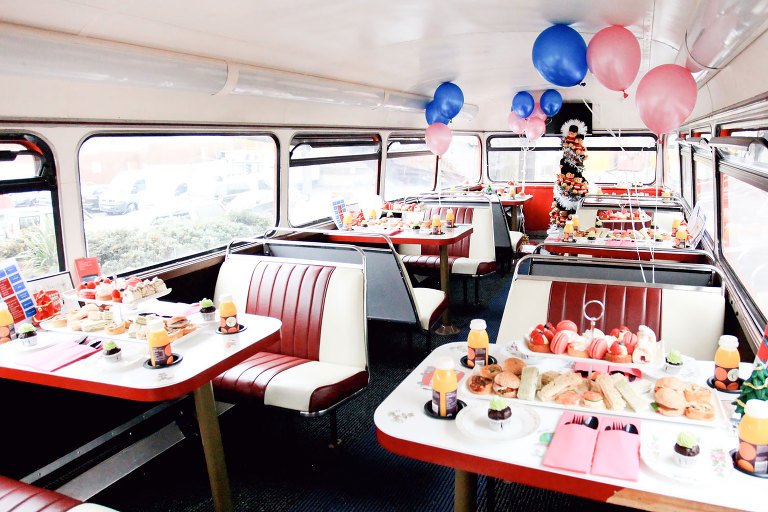 BB Bakery Afternoon Tea On A Vintage Bus | Urban Pixxels