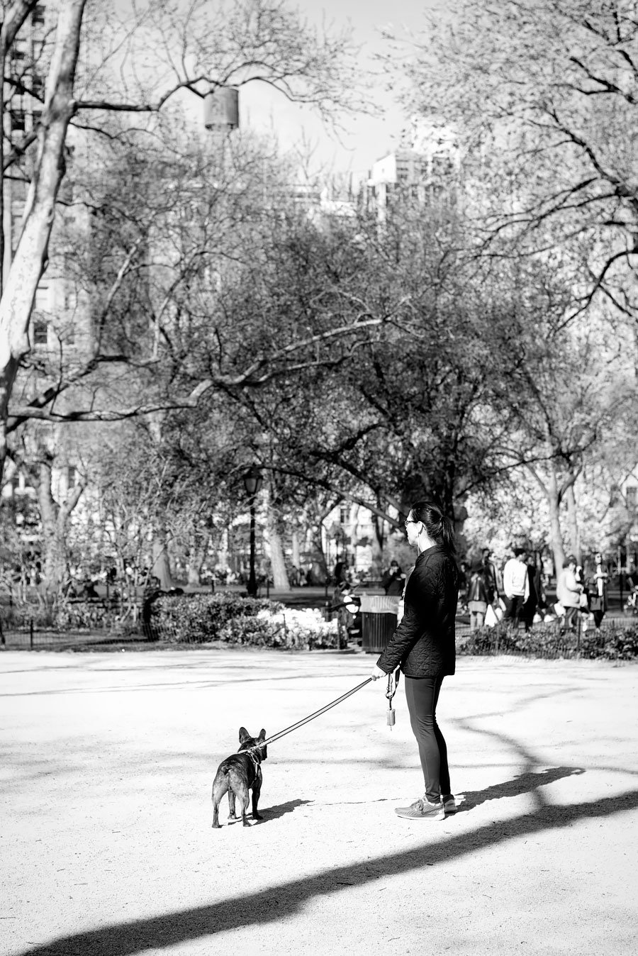 Madison Square Park in New York. More New York moments in black & white on Urban Pixxels: http://urbanpixxels.com/new-york-bw 