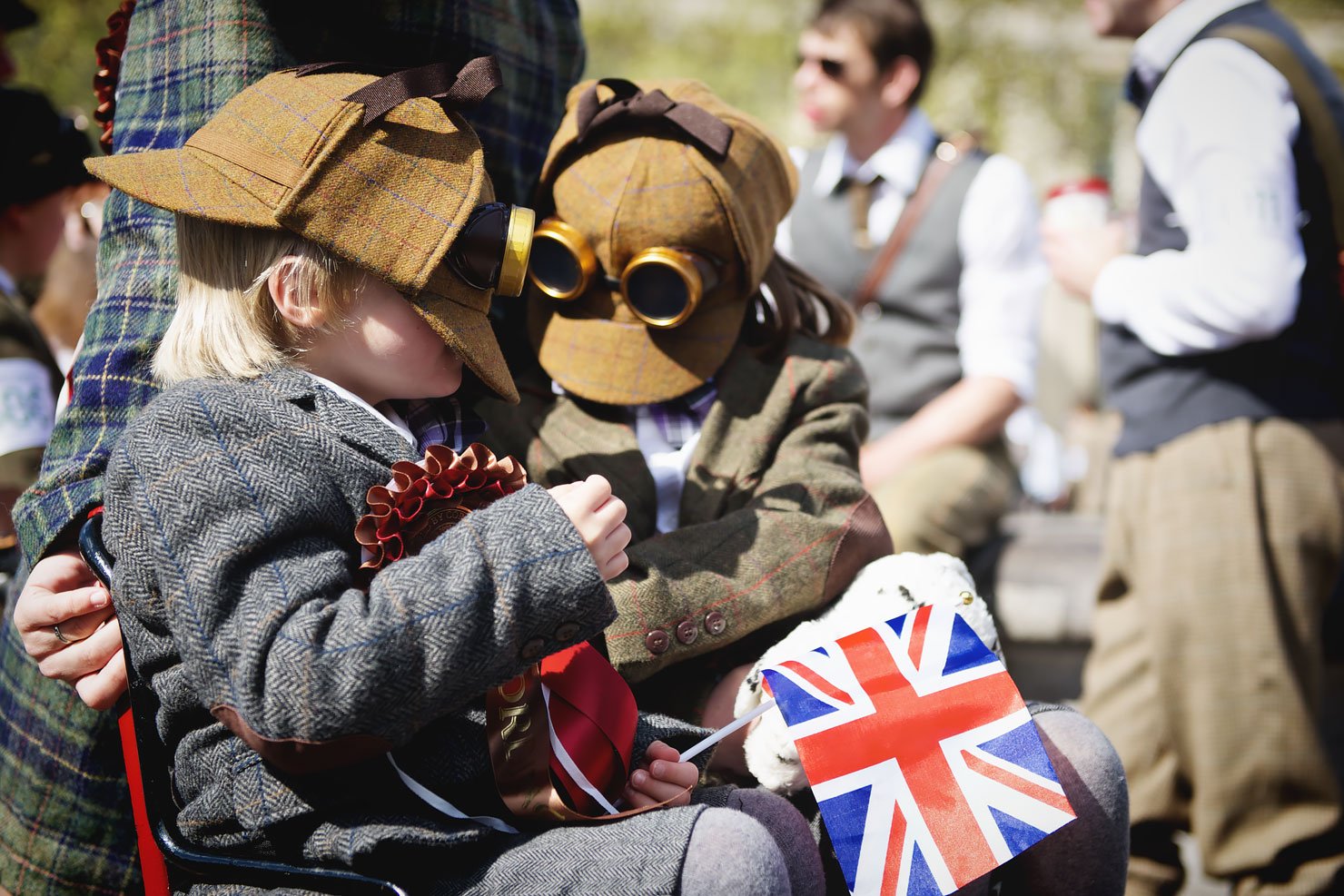 The Tweed Run London 2015: London's most stylish bike ride - Children dressed in tweed