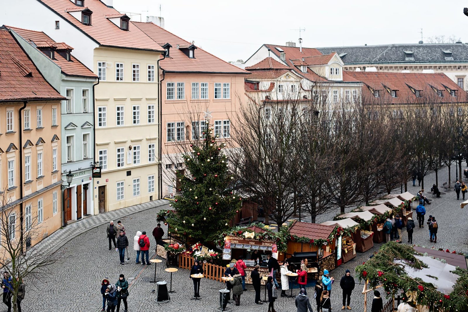 Christmas markets in Prague. More photos and a video of Prague on Urban Pixxels.
