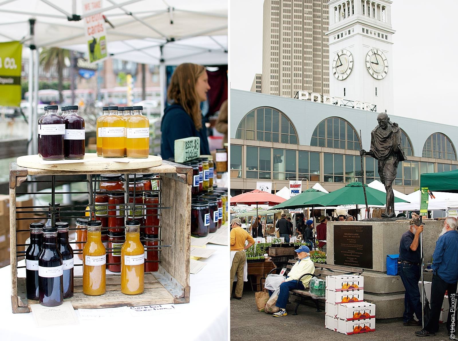 The Farmers Market at the Ferry Building in San Francisco | Urban Pixxels