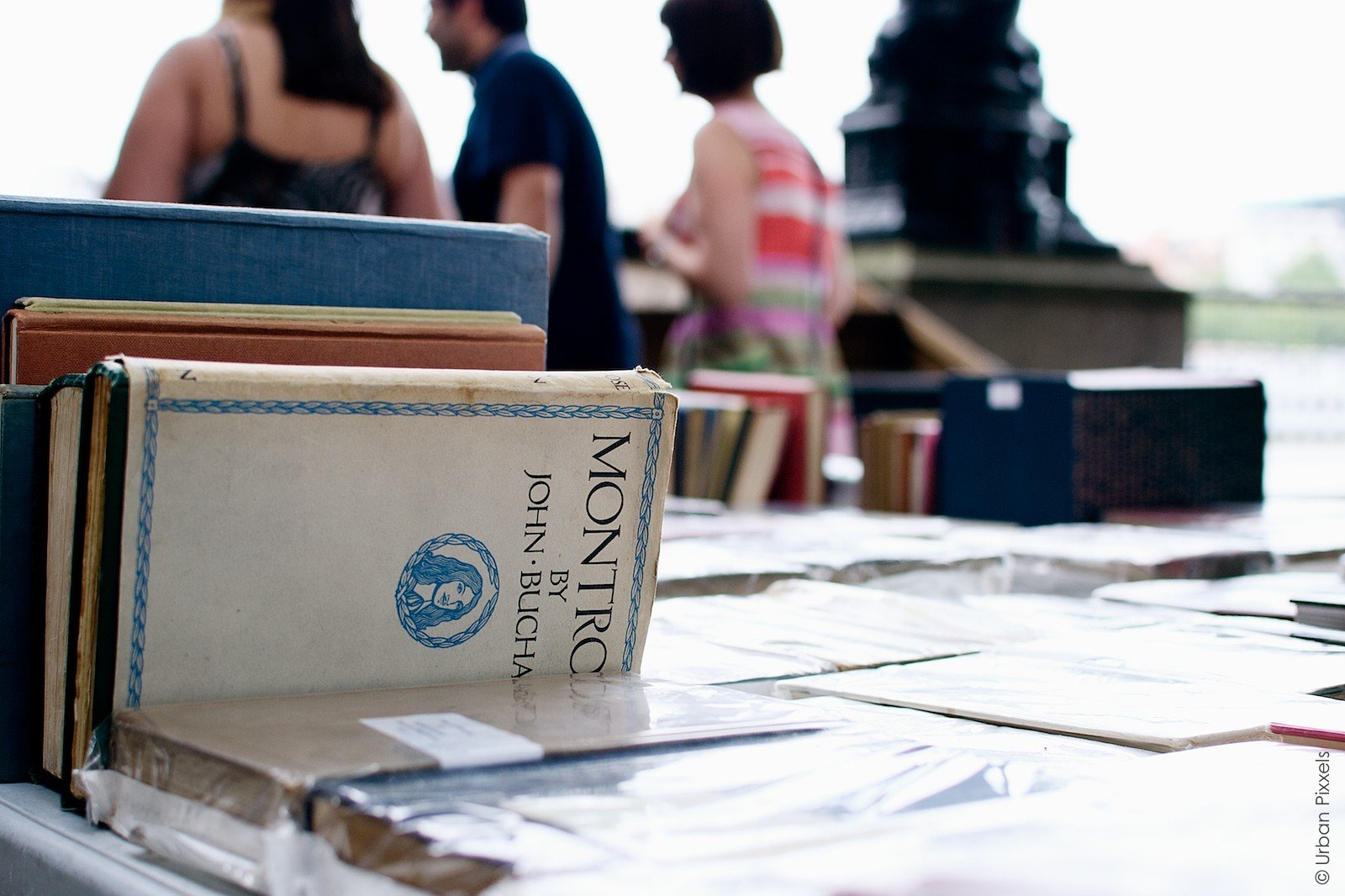 Southbank Second-Hand and Antique Book Market in London