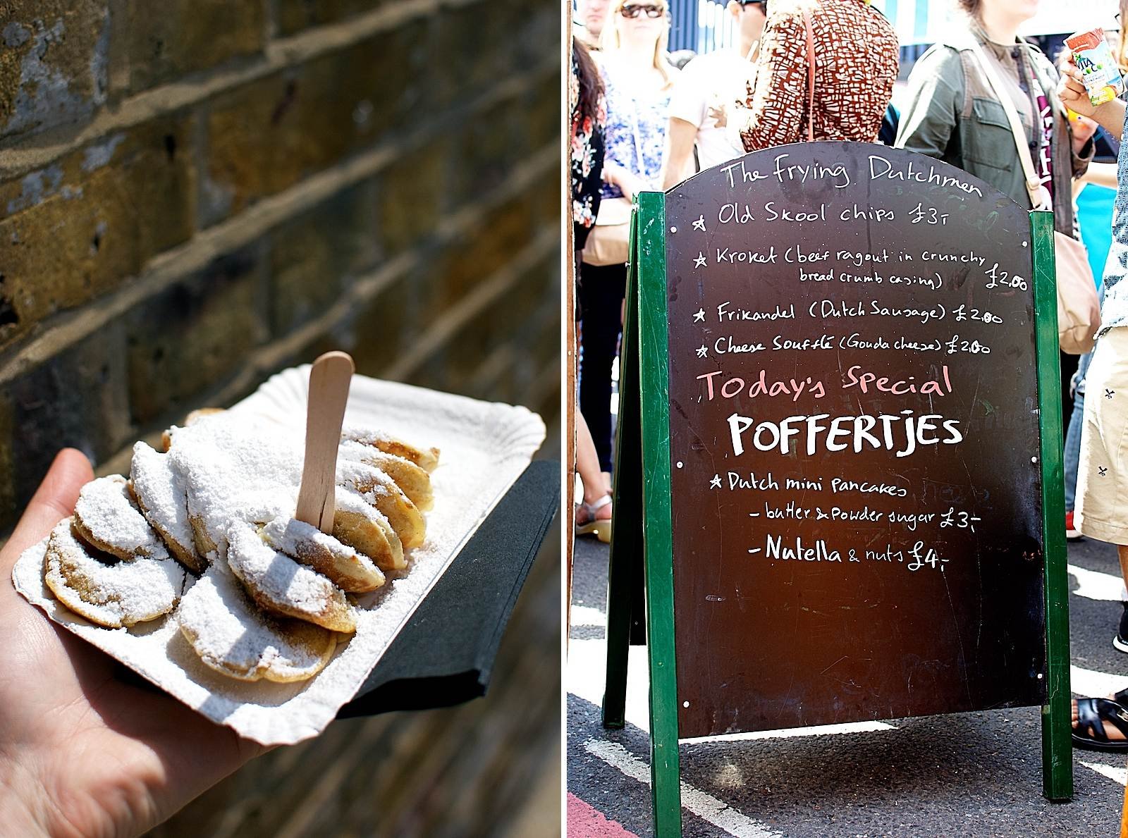 Poffertjes from the Frying Dutchmen in London