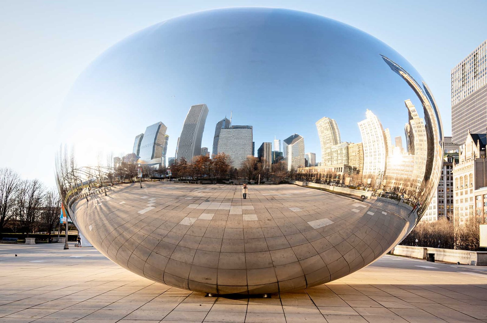 Cloud Gate - also known as The Bean by Anish Kapoor in Millennium Park, Chicago. The 15 Best Things to Do and See in Chicago