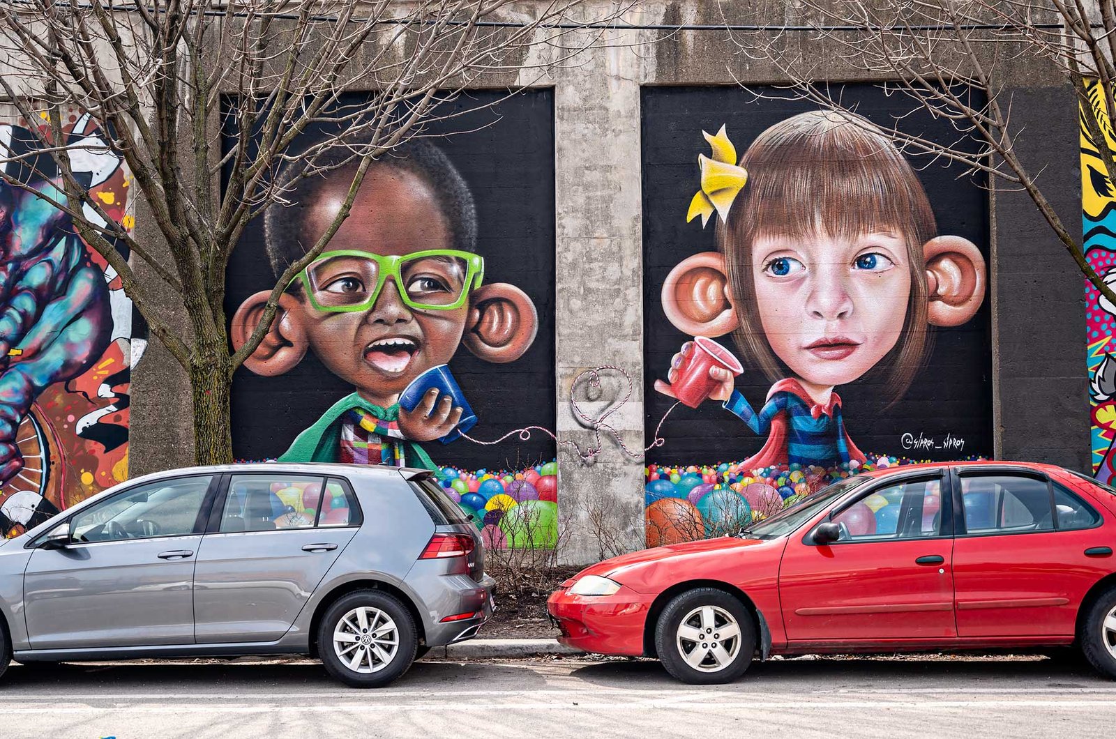 Street art at The B Line in Fulton Market, Chicago. The 15 Best Things to Do and See in Chicago
