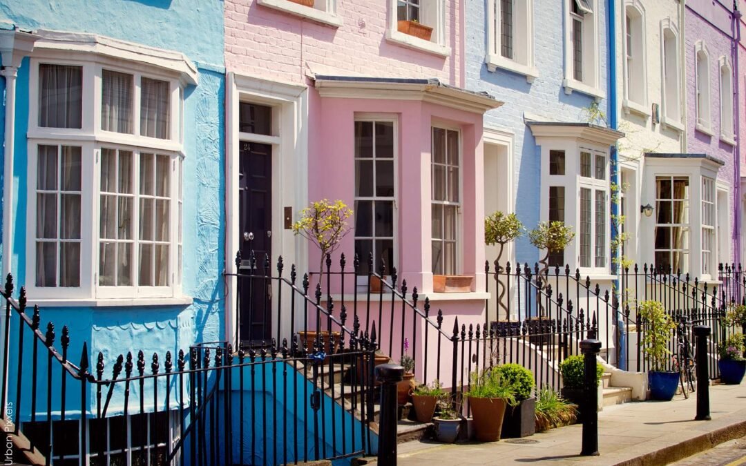 Colourful houses