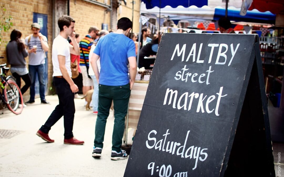 Food shopping with the locals in Bermondsey