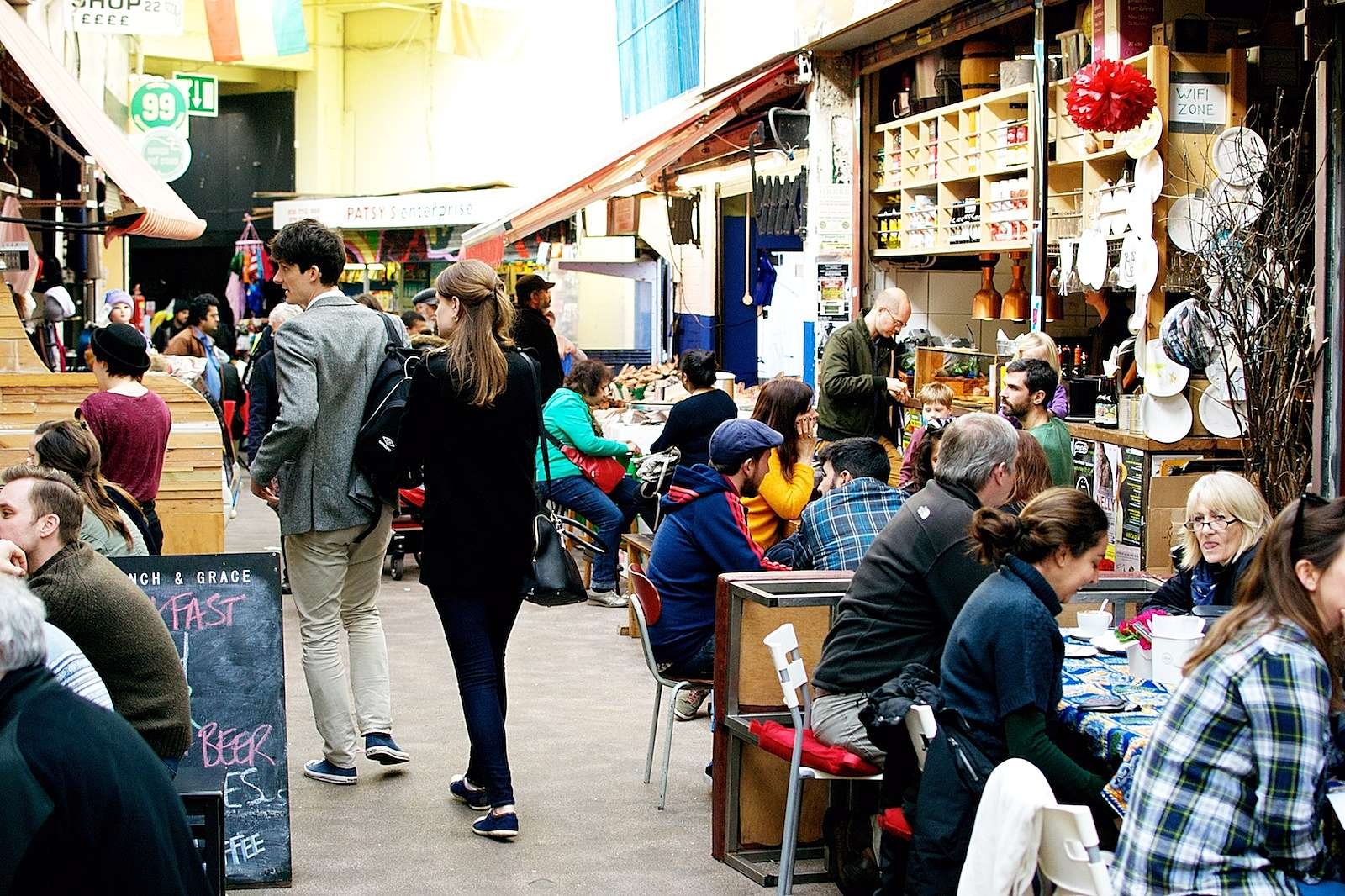 Restaurants at Brixton Village and Market Row, London