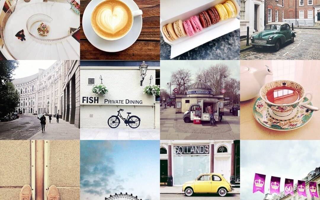 One year in London (on Instagram)