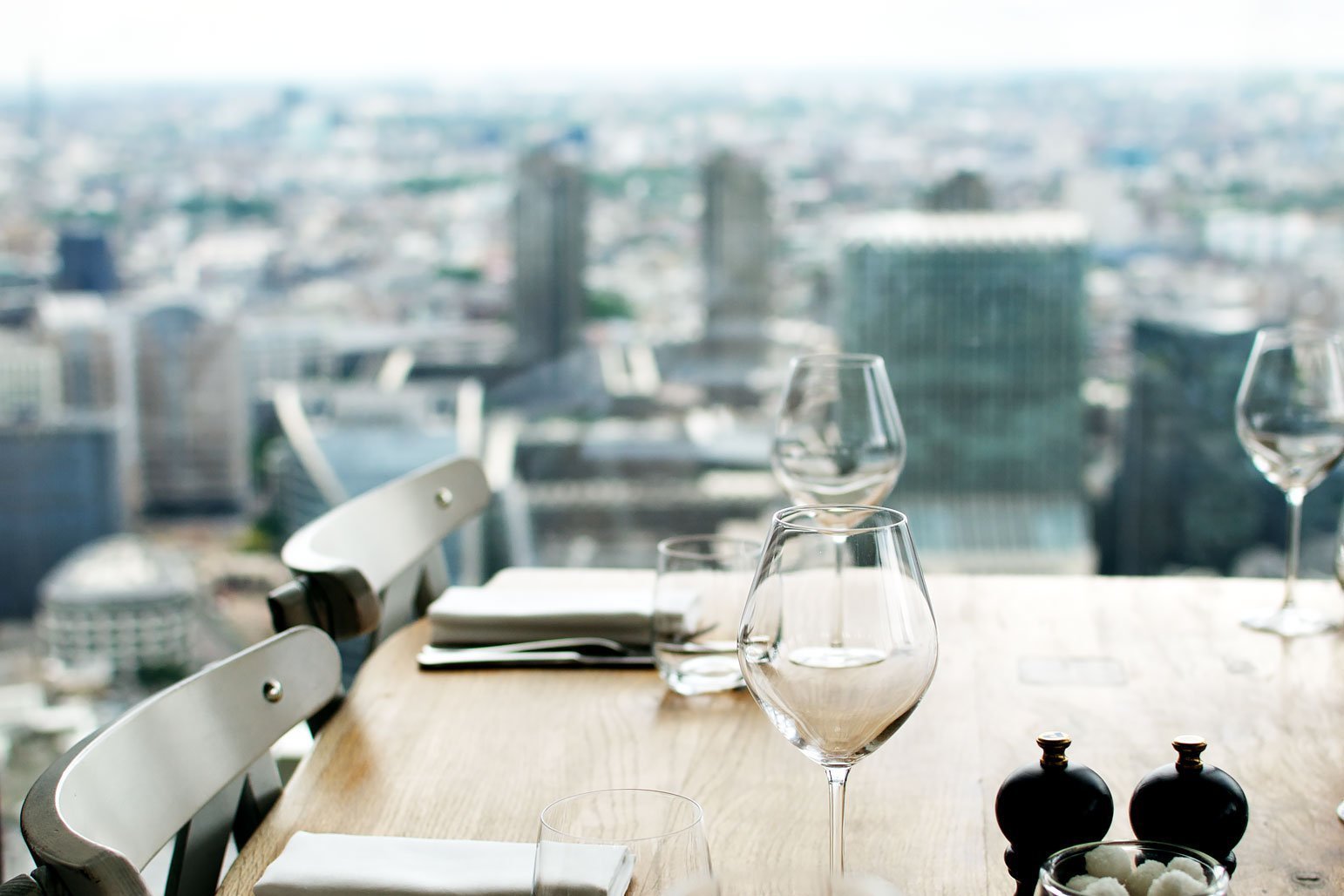 Brunch with a view at Duck & Waffle in London