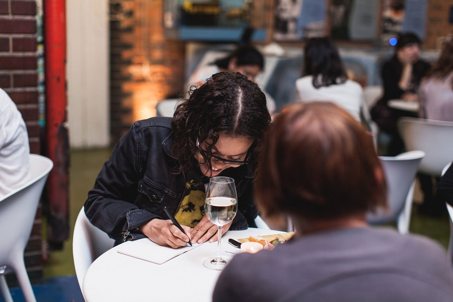 Match the wine with the blogger at the Waitrose Cellar wine tasting event 