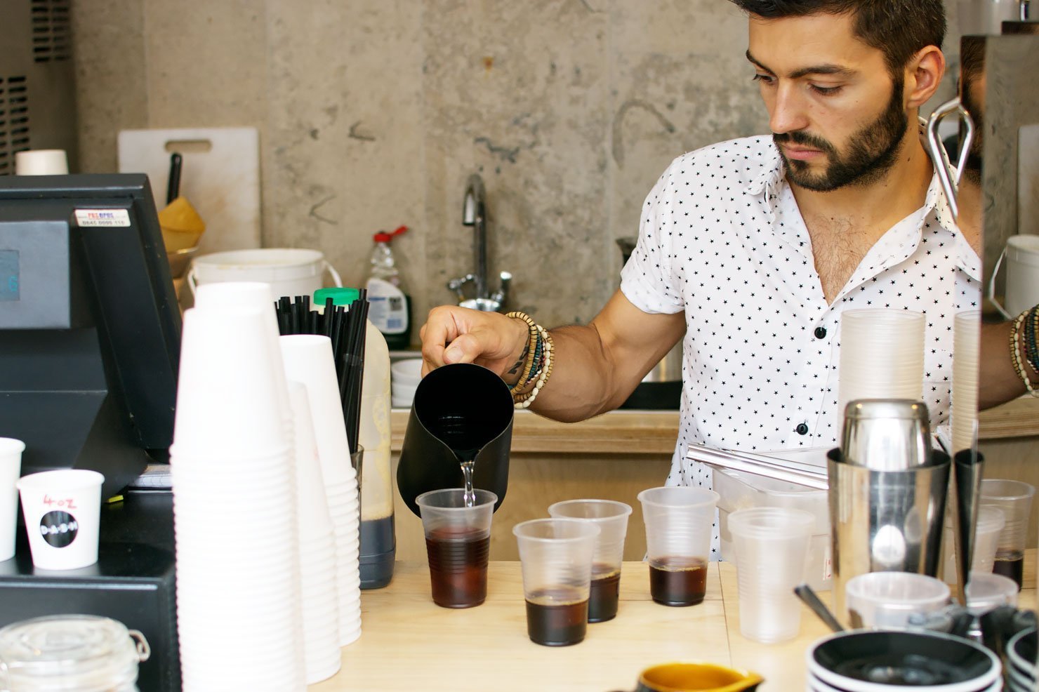 Cold Brew: Coffee tasting (or cupping) at Drink, Shop & Dash - a new specialty coffee bar in King's Cross in London