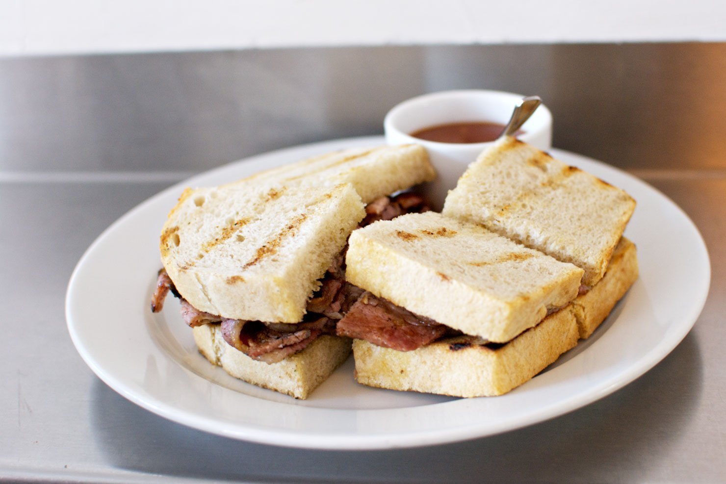 Review Eating London East End Food Tour: Best Bacon Sandwich at St John Bread & Wine