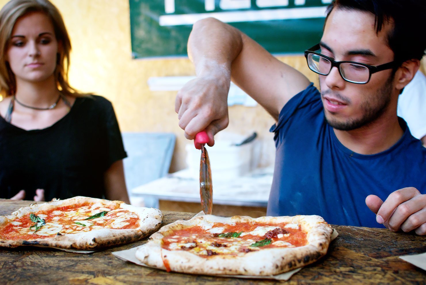 Pizza Pilgrims Street Pizzeria at Street Feast Dalston Yard