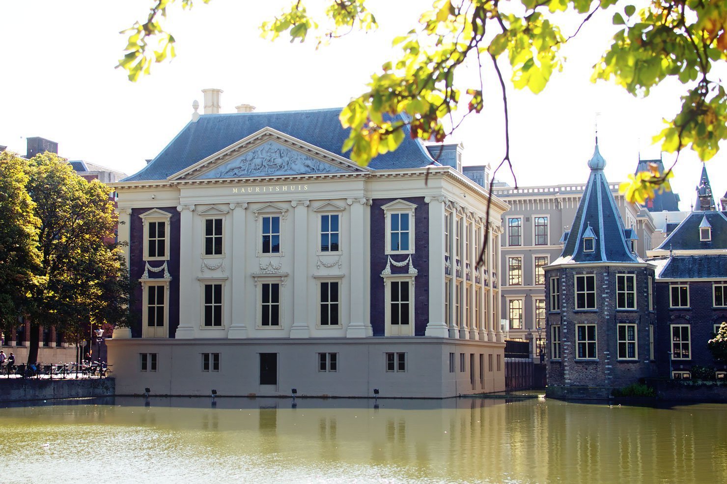 Mauritshuis in Den Haag and 'Het Torentje', the office of the Prime Minister