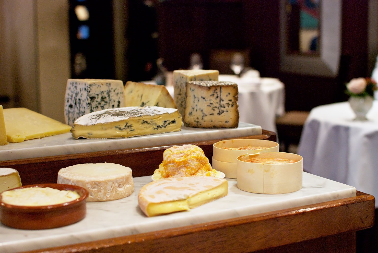 Review of a TRULY luxurious gift experience at The Square Restaurant in London. Cheese Cart