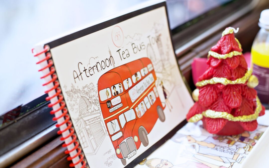 Afternoon Tea On A Vintage London Bus