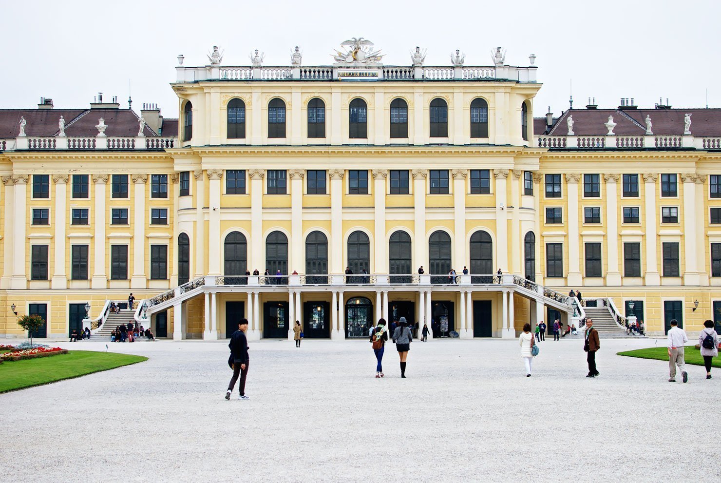 Vienna Schloss Schonbrunn Garden 1