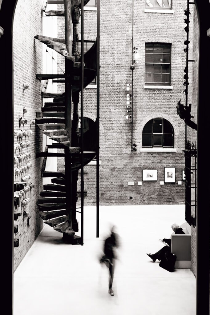 V&A Museum in London in Black & White