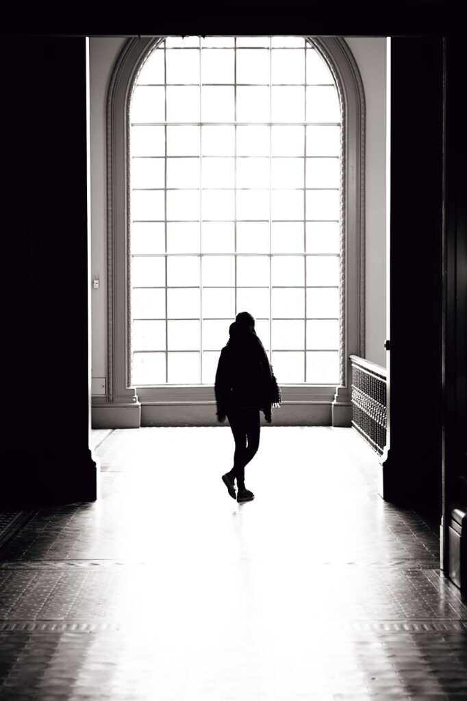 V&A Museum, London in Black & White
