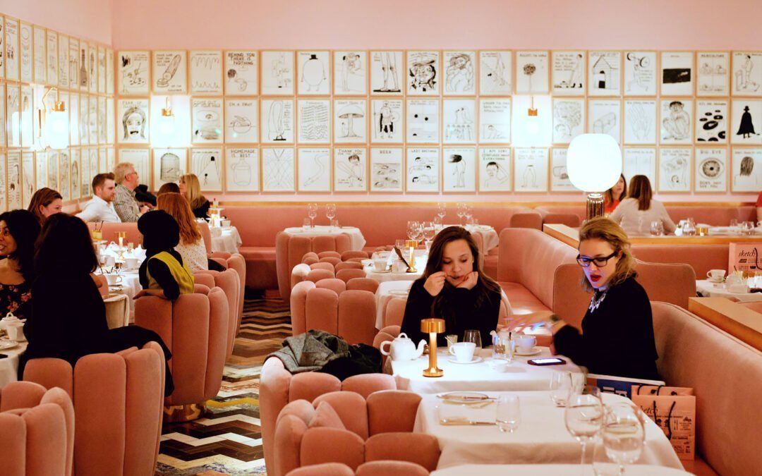 Pretty in Pink Afternoon Tea at Sketch