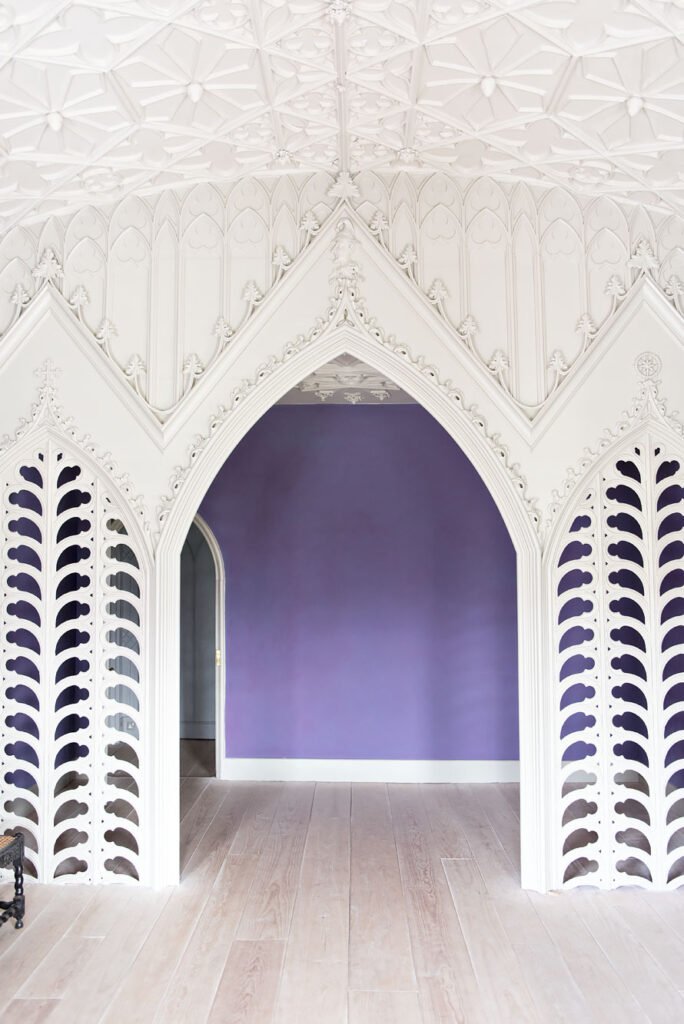 Strawberry Hill - London's Fairytale Palace. The Holbein Chamber.