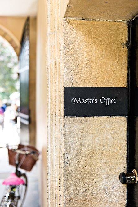Fairytale Castle Colleges in Cambridge - The perfect day trip from London. Master's Office at Clare College.