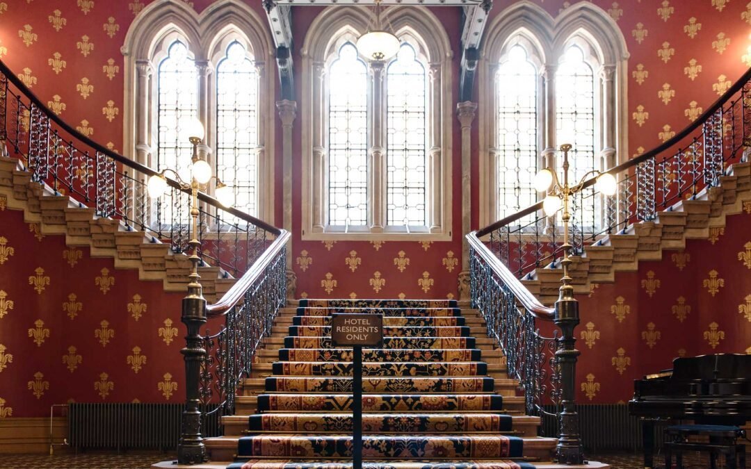 Inside St Pancras Chambers Apartments