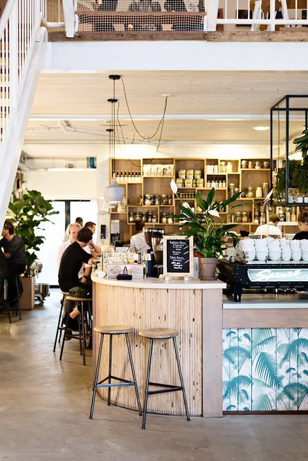 My 5 new favorite places in Amsterdam - CT Coffee & Coconuts in a former cinema