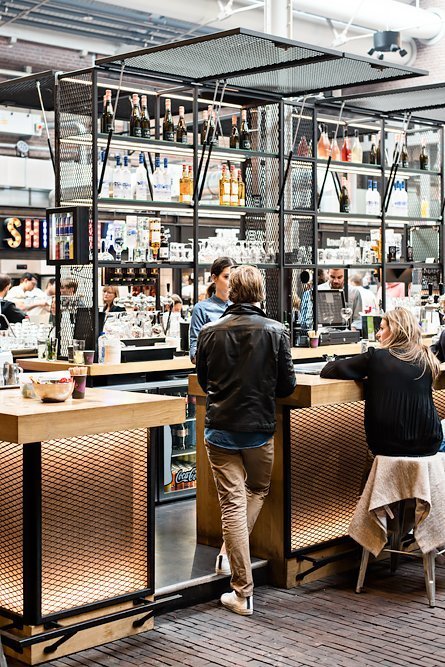 My 5 new favorite places in Amsterdam - de Foodhallen, an indoor street food market