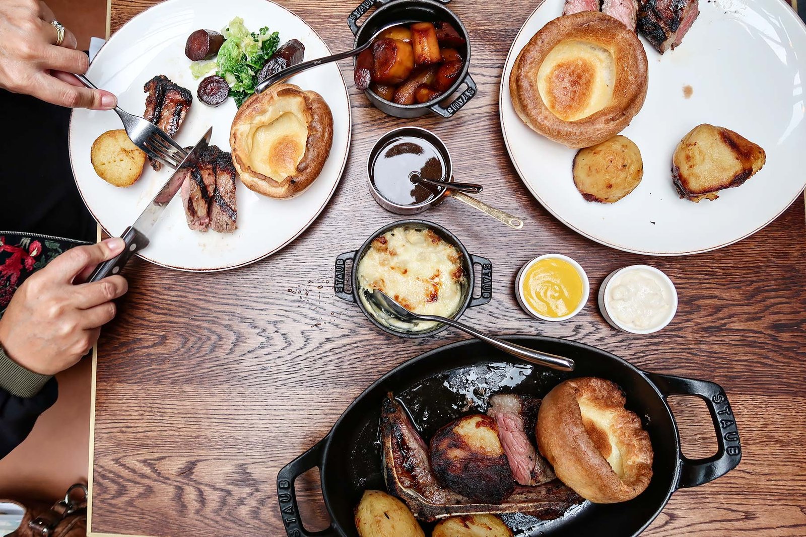 Brighton - Day Trip from London, Things to Do. The Coal Shed Sunday Roast