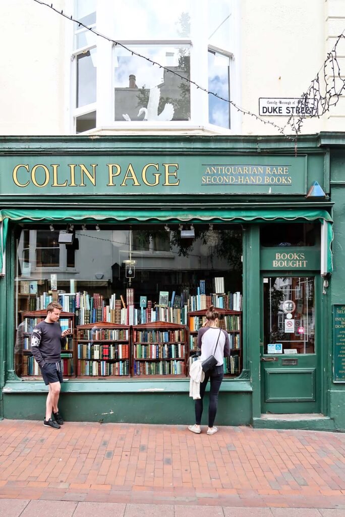 Brighton - Day Trip from London, Things to Do. Colin Page Book Store