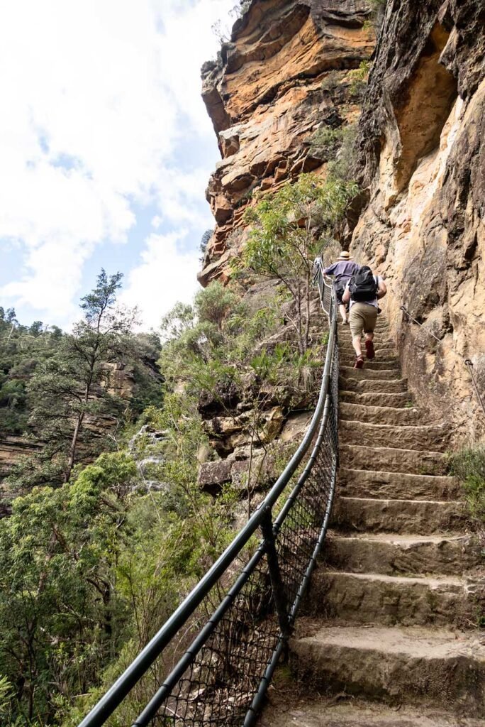 Blue Mountains: the Best Day Trip from Sydney - Wentworth Falls, The Grand Staircase