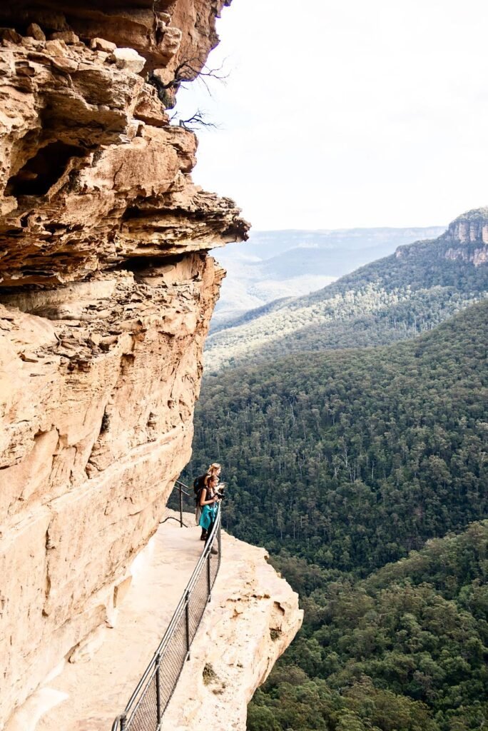 Blue Mountains: the Best Day Trip from Sydney - Wentworth Falls Narrow Ledge on the National Pass Walking Trail