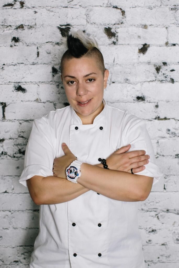 Celebrity MasterChef pastry chef Anna Polyviou at Shangri-La Hotel Sydney | Review of Luxury Hotel Shangri-La Hotel in Sydney
