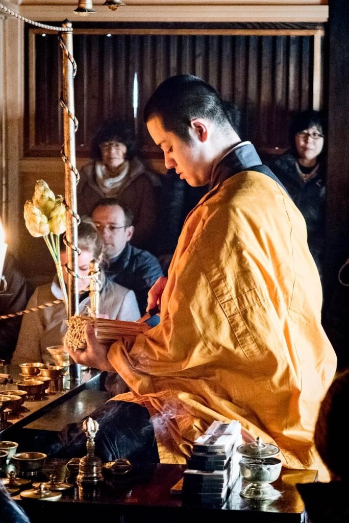 Koyasan Ekoin Temple Fire Ritual | Sleeping in a Japanese Buddhist temple: a unique stay you'll never forget