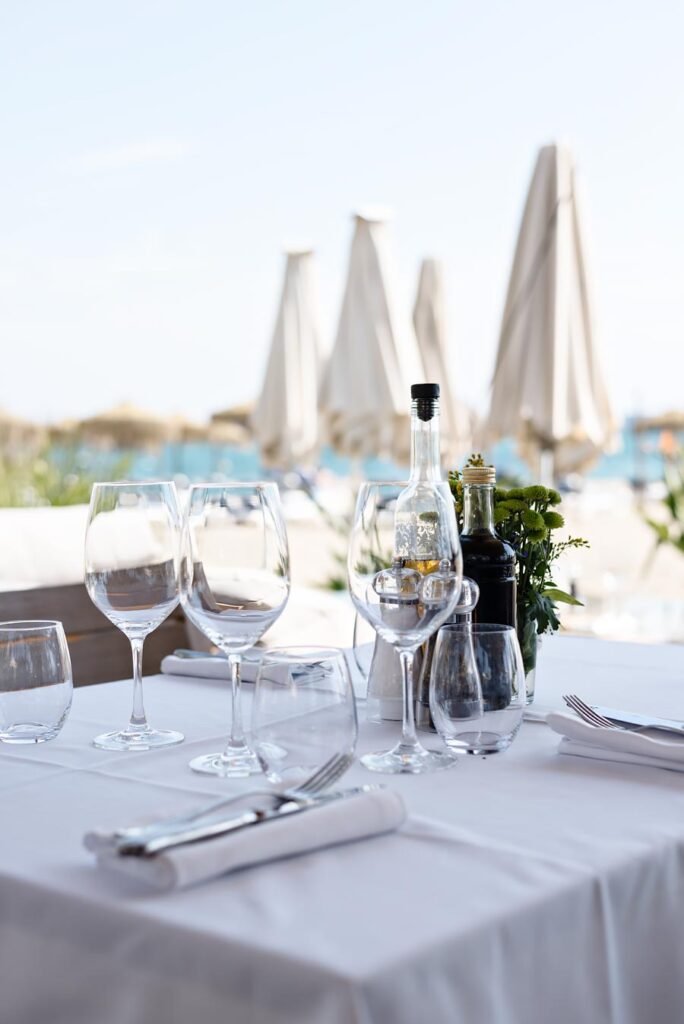 Puente Romano Beach Resort in Marbella, Spain. A Luxury 5 Star Foodie Destination. El Chiringuito restaurant.