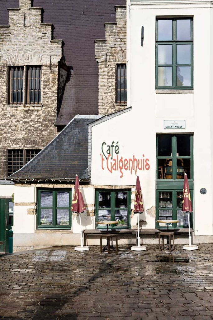 't Galgenhuis - Ghent's smallest cafe with an interesting history | PICTURE PERFECT GHENT & FALLING IN LOVE WITH HOTEL 1898 THE POST