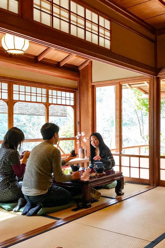 Traditional Japanese restaurant Shouraian at Arashiyama Park in Kyoto. Read more about My 8 Favorite Things to Do and See in Kyoto on Urban Pixxels.