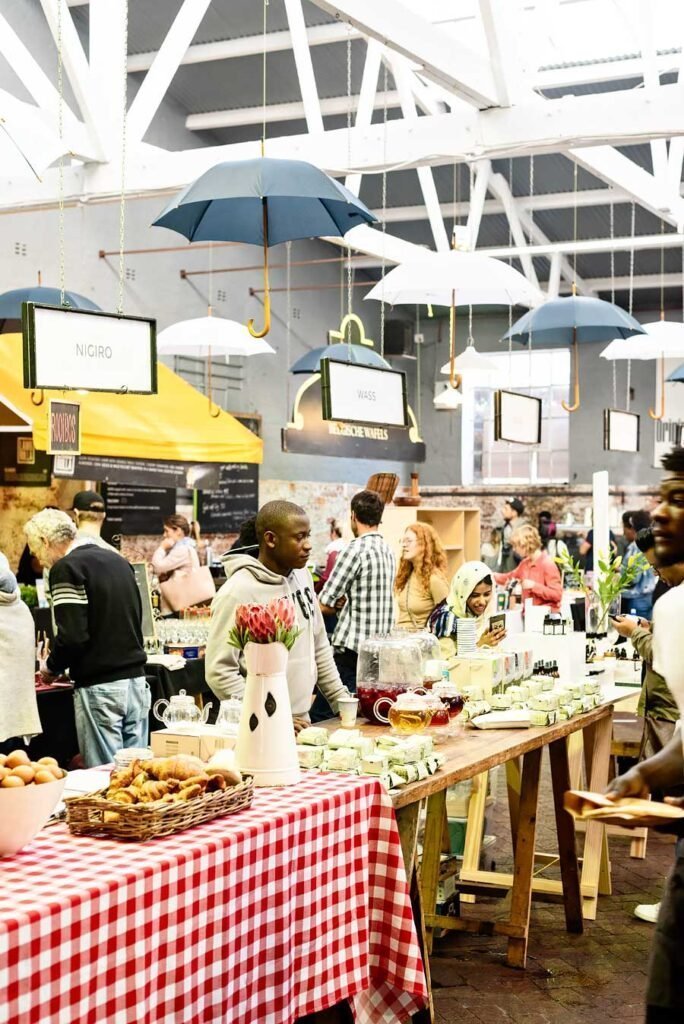 Neighbourgoods Market at the Old Biscuit Mill in Cape Town. South Africa in 3 Weeks | The Perfect South Africa itinerary for your first trip.