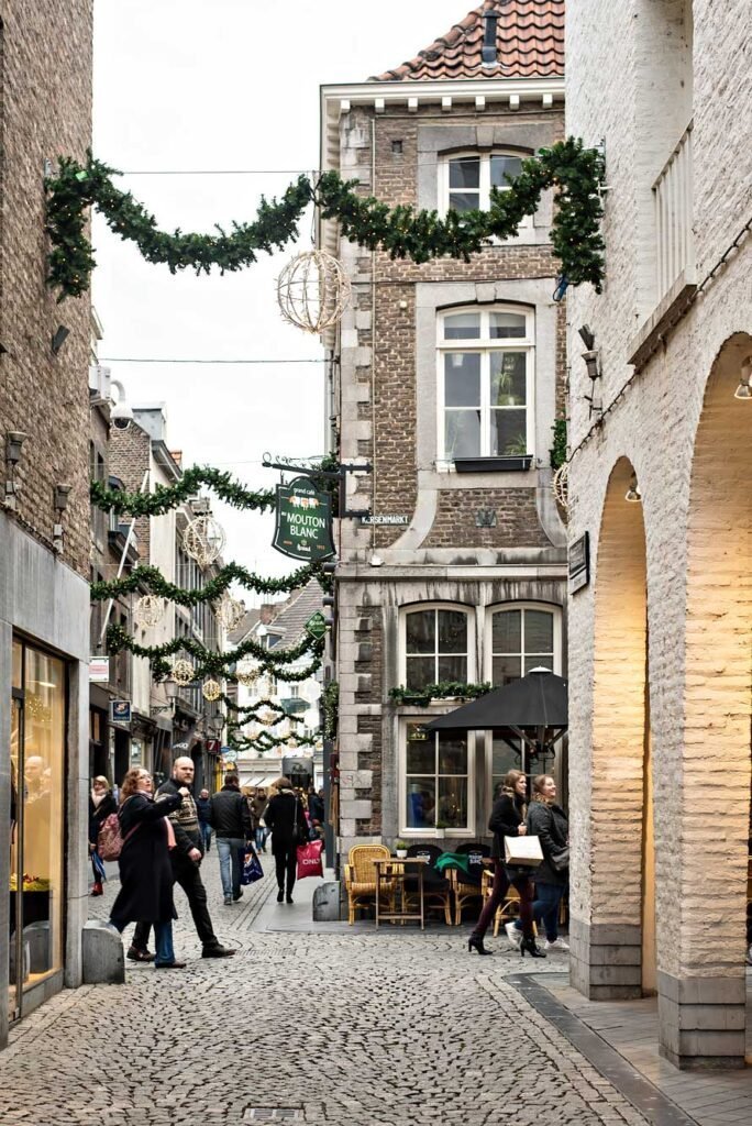 Shopping street and cosy cafés in Maastricht | Maastricht City Guide: The best things to Do & Hotels in Maastricht, Netherlands