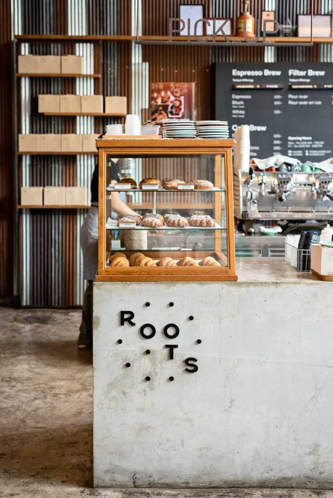 Roots at the Commons for the best coffee in Bangkok, Thailand.