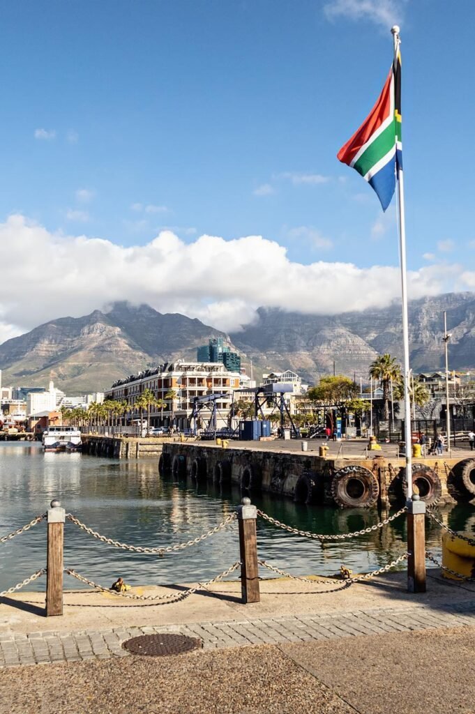 V&A Waterfront in Cape Town.