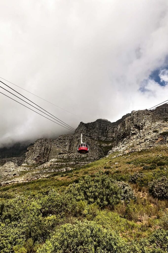 Visit the top of Table Mountain by taking the cable car.