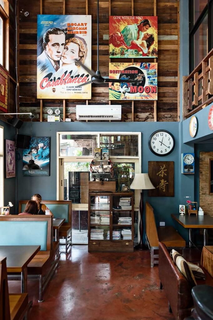 Stepping back in time at Good Morning Chiang Mai Cafe with its vintage interior
