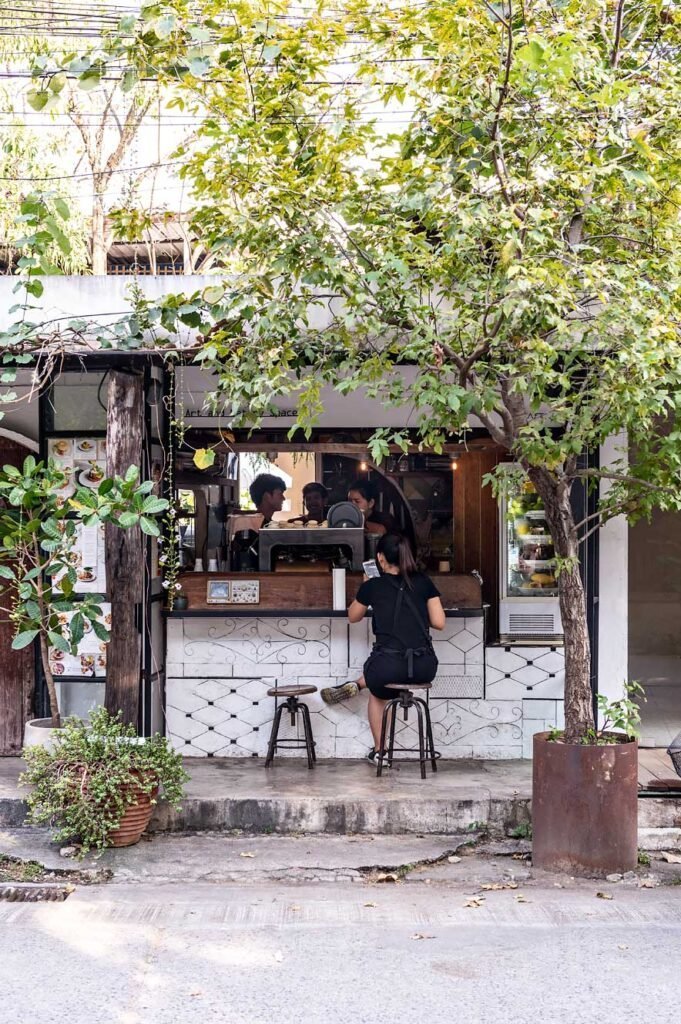 SS1254372 cafe and gallery in Nimman, Chiang Mai. One of the best places to have brunch.