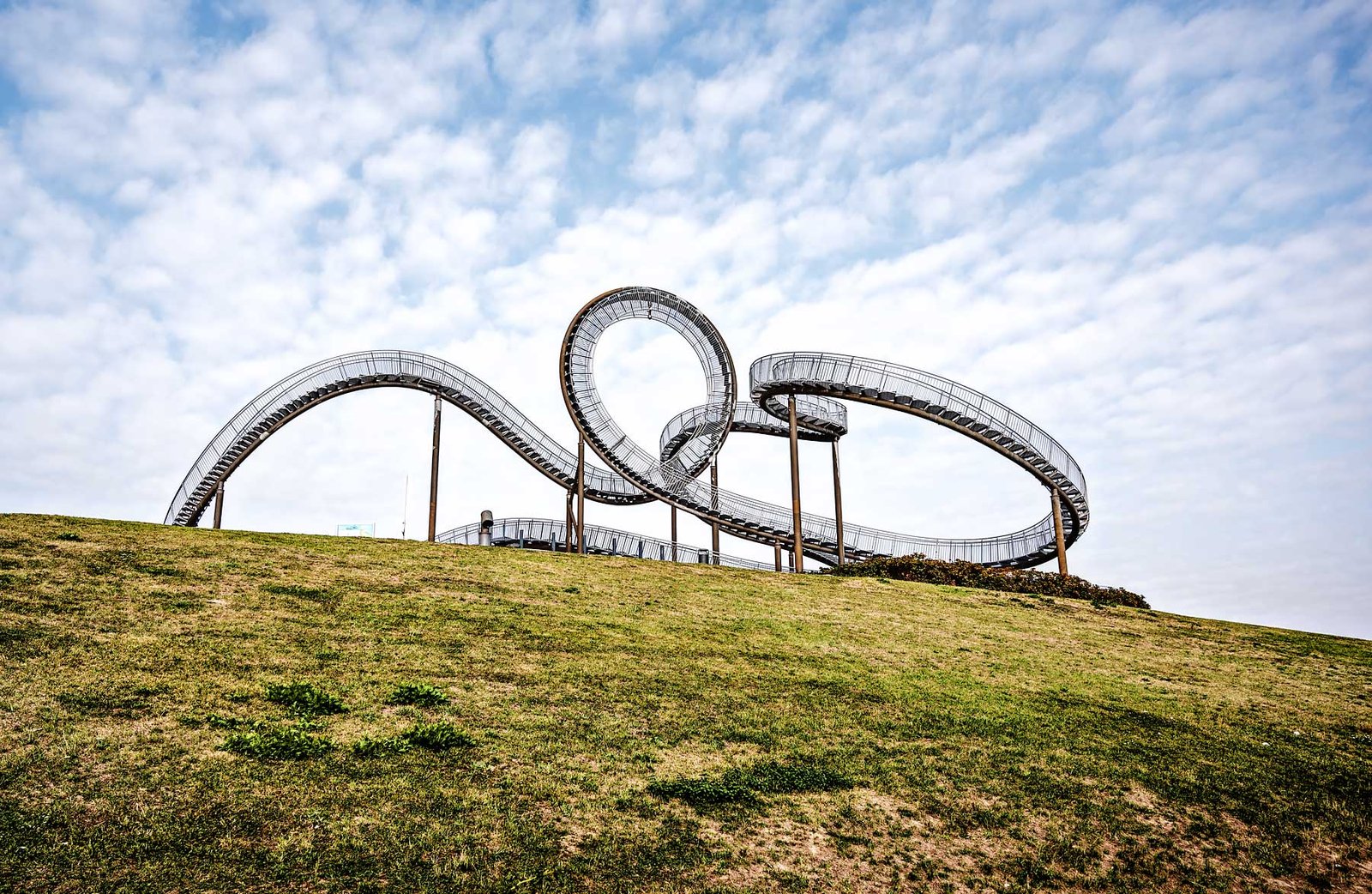 Tiger and Turtle Magic Mountain in Duisburg Germany. One of the best things to do in the Ruhr Area.