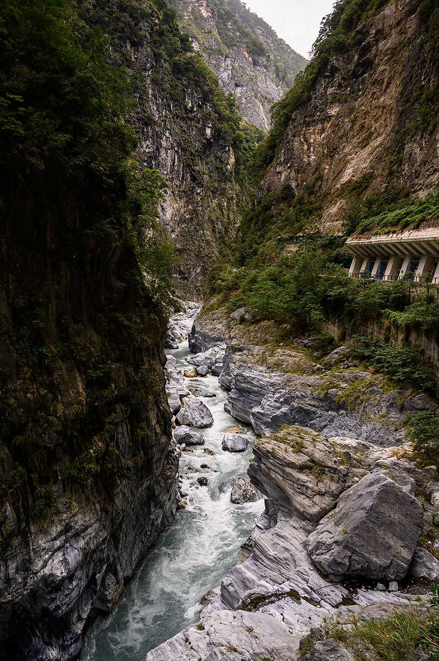Nationaal park Taroko Gorge in Taiwan