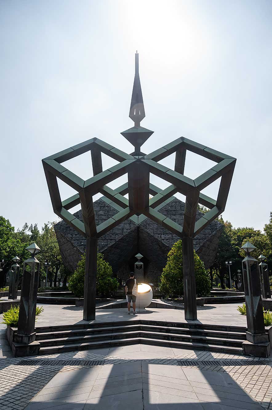 228 Memorial Monument in het 228 Memorial Park in Taipei